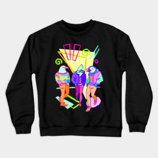 NIGHT ON THE TOWN Crewneck Sweatshirt